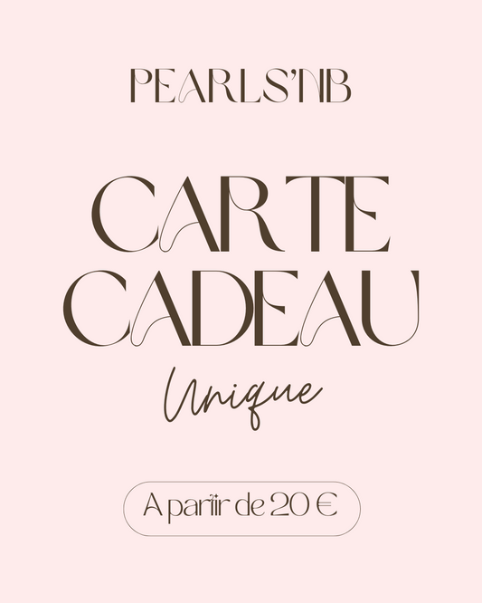 Carte cadeau Pearls'NB